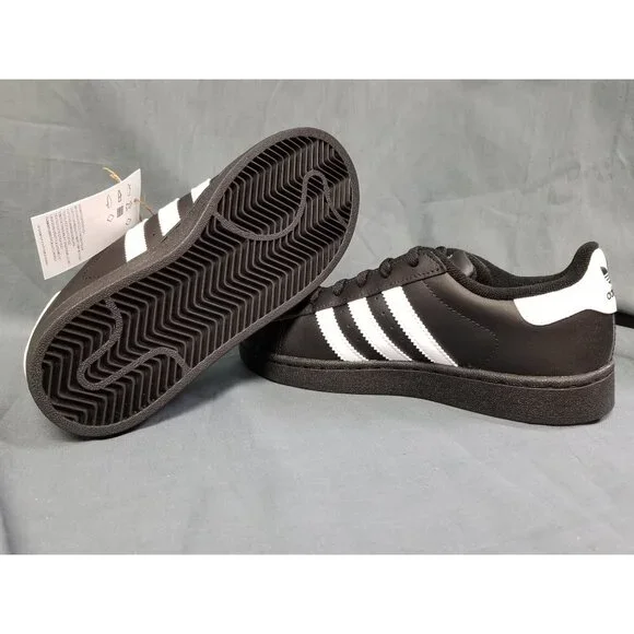 Adidas Superstar II C Sneakers Black Kids Size 12K NEW IN BOX! - Picture 2 of 11